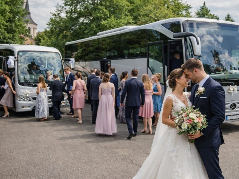 buszbérlés esküvőre